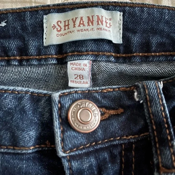Shyanne Dark Blue Jeans - Picture 6 of 10